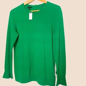 Talbots Petites Beautiful Green Sweater
